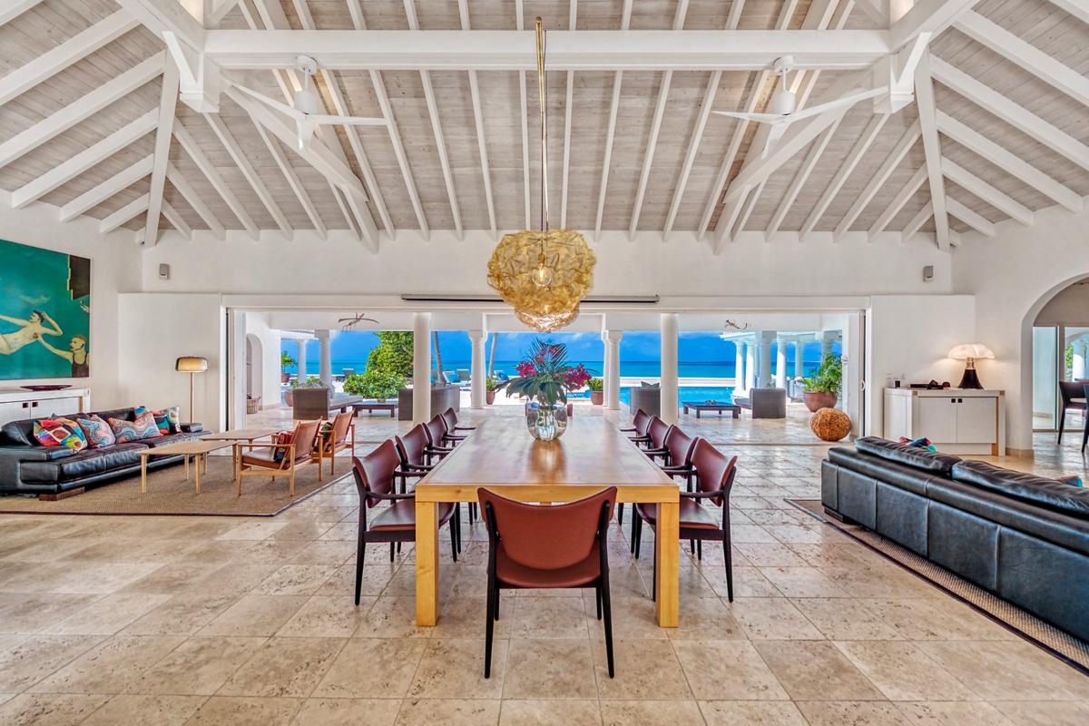 Unique Villa rental St Martin - Dining Area